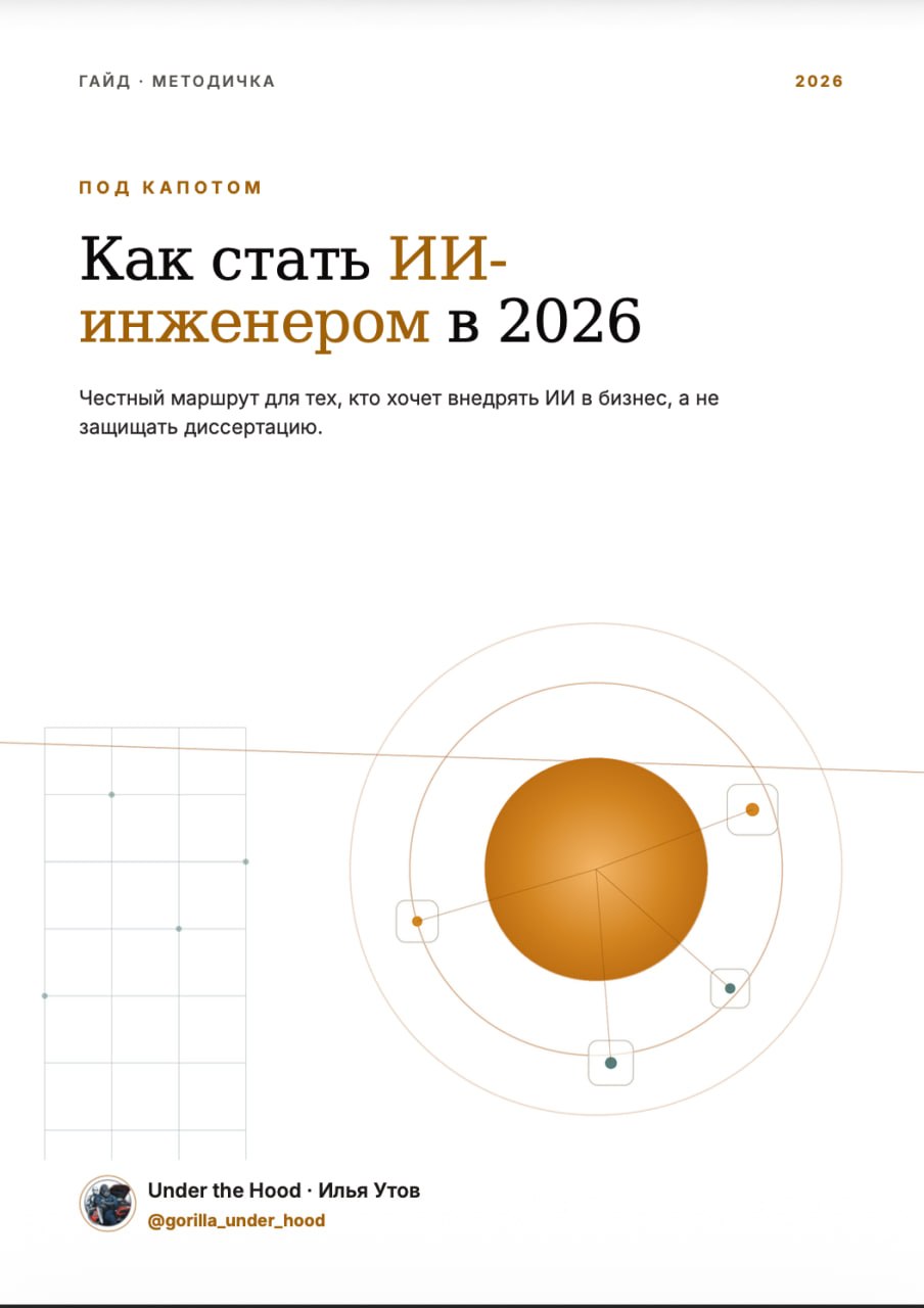 Иллюстрация к материалу «Сегодня готовил материал касательно роли/профессии/спецификации AI-Инженера»