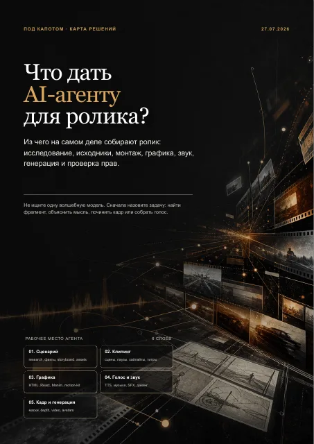 Обложка: Какие инструменты дать AI-агенту для создания видео?
